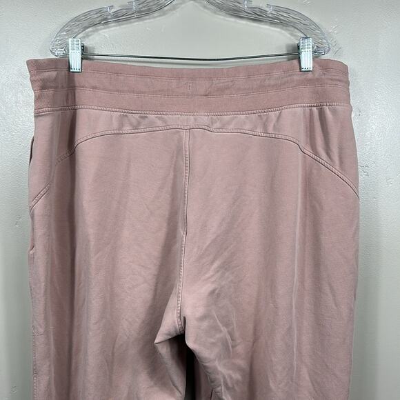 ATHLETA Balance Mocha Latte Pink Sweatpants Jogger Size 2X - Picture 6 of 8